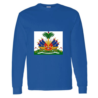 men shirt - Heavy Cotton 100% Unisex Cotton Long Sleeve T-Shirt Thumbnail