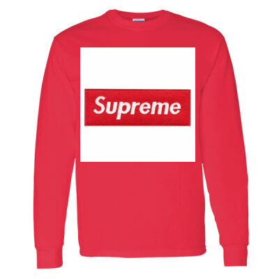 men shirt - Heavy Cotton 100% Unisex Cotton Long Sleeve T-Shirt Thumbnail