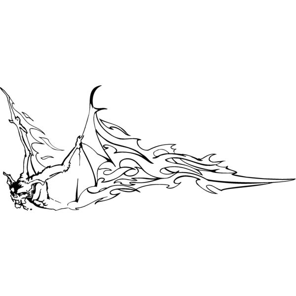 flaming bat Thumbnail