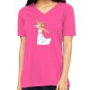 Missy's Relaxed Jersey Short-Sleeve V-Neck T-Shirt Thumbnail