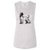 Ladies' Bella Flowy Scoop Muscle Tank Ladies' Bella Flowy Scoop Muscle Tank Thumbnail