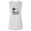Ladies' Bella Flowy Scoop Muscle Tank Ladies' Bella Flowy Scoop Muscle Tank Thumbnail