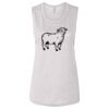 Ladies' Bella Flowy Scoop Muscle Tank Ladies' Bella Flowy Scoop Muscle Tank Thumbnail