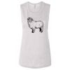 Ladies' Bella Flowy Scoop Muscle Tank Ladies' Bella Flowy Scoop Muscle Tank Thumbnail