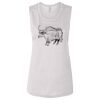 Ladies' Bella Flowy Scoop Muscle Tank Thumbnail
