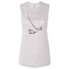 Ladies' Bella Flowy Scoop Muscle Tank Thumbnail
