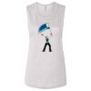 Ladies' Bella Flowy Scoop Muscle Tank Thumbnail