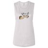 Ladies' Bella Flowy Scoop Muscle Tank Thumbnail