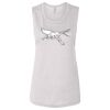 Ladies' Bella Flowy Scoop Muscle Tank Thumbnail