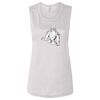 Ladies' Bella Flowy Scoop Muscle Tank Thumbnail