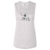 Ladies' Bella Flowy Scoop Muscle Tank Thumbnail