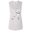 Ladies' Bella Flowy Scoop Muscle Tank Thumbnail