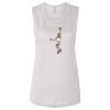 Ladies' Bella Flowy Scoop Muscle Tank Thumbnail