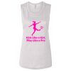 Ladies' Bella Flowy Scoop Muscle Tank Thumbnail