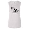 Ladies' Bella Flowy Scoop Muscle Tank Thumbnail