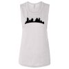 Ladies' Bella Flowy Scoop Muscle Tank Thumbnail