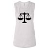 Ladies' Bella Flowy Scoop Muscle Tank Thumbnail