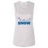Ladies' Bella Flowy Scoop Muscle Tank Thumbnail